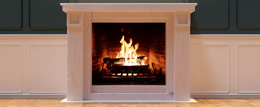 Decorative Electric Fireplace Installation in Bradenton, Florida