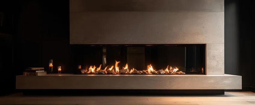 Gas Fireplace Ember Bed Design Services in Bradenton, Florida