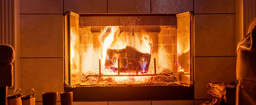 Mendota Hearth Landscape Fireplace Installation in Bradenton, Florida