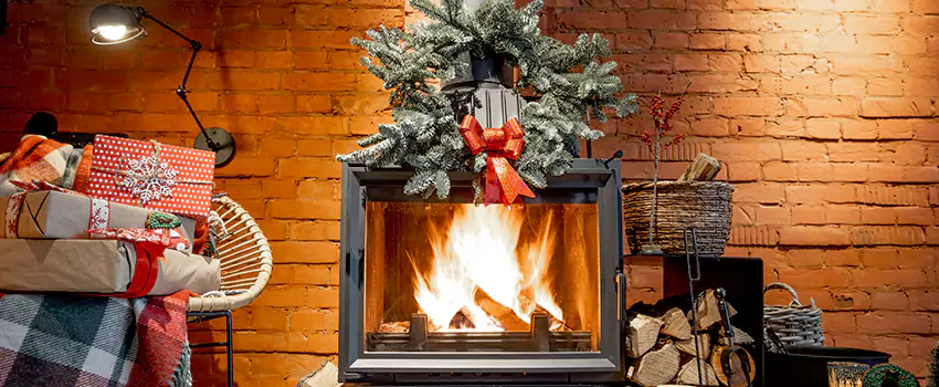 Travis Industries Linear Gas Fireplace Installation in Bradenton, Florida