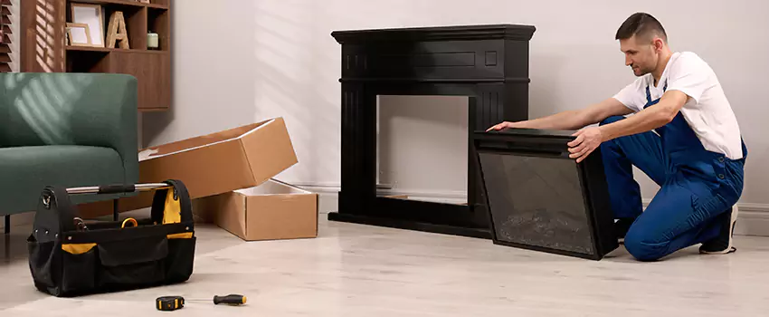 Old Rusted Metal Fireplace Repair And Replacement in Bradenton, FL